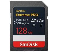 SanDisk SDXC Extreme Pro 128GB 300MB/s V90 UHS-II