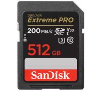 SanDisk SDXC Extreme Pro 512GB 200MB/s U3 V30