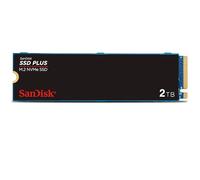 SanDisk SSD Plus M.2 2280 NVMe SSD 2 TB PCIe Gen 3, con velodidad de lectura de hasta 3200 MB/s NVMe SSD, Western Digital Dashboard