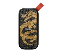 SanDisk SSD portátil de 1 TB, Dragon Edition - hasta 800 MB/s, USB-C, USB 3.2 Gen 2, firmware actualizado - Unidad Externa de Estado sólido - SDSSDE30-1T00-GD25