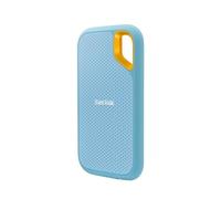 SanDisk SSD portátil Extreme de 4 TB - hasta 1050 MB/s, USB-C, USB 3.2 Gen 2, Resistencia al Agua y al Polvo IP65, firmware actualizado, Azul Cielo -