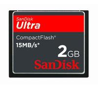 SanDisk - Tarjeta de Memoria Compact Flash Ultra (CF) 2 GB