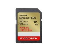 SanDisk Tarjeta De Memoria SDXC Extreme PLUS 128GB V30 U3 UHS-I C10 240MB/s
