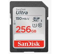 SanDisk Tarjeta de memoria SDXC Ultra UHS-I U1 Class10 256 GB 150 MB/s
