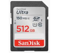 SanDisk Tarjeta de memoria SDXC Ultra UHS-I U1 Class10 512 GB 150 MB/s
