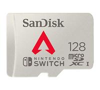 SanDisk Tarjeta microSD con licencia oficial para Nintendo Switch, Apex Legend 128GB (Velocidad de Lectura hasta 100 MB/s, UHS-I, V30, C10, U3, Compatibilidad: Nintendo Switch 1, Lite y OLED)