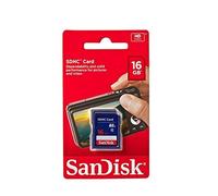SanDisk Tarjeta SDHC de Memoria 16GB Clase 4 Para Cámaras Digitales