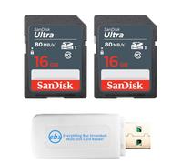 SanDisk UHS-1 Ultra Class 10 - Tarjeta de memoria de 16 GB, paquete de 2