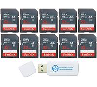 SanDisk UHS-1 Ultra Class 10 - Tarjeta de memoria de 32 GB, paquete de 10