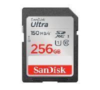 SanDisk Ultra 256 GB SDXC UHS-I Clase 10