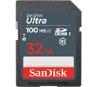 SanDisk Ultra 32GB SDHC Mem Card 100MB/s memoria flash UHS-I Clase 10 ( SDSDUNR-032G-GN3IN )