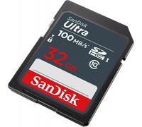 SanDisk - Ultra 32GB SDHC Mem Card 100MB/s UHS-I Clase 10