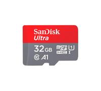 SanDisk Ultra microSDHC 32GB + SD Adapter 120MB/s A1 Class 10 UHS-I - Tablet Packaging