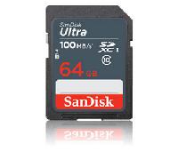 SanDisk Ultra 64GB SDXC Mem Card 100MB/s SDSDUNR-064G-GN3IN