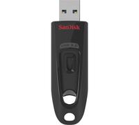 SanDisk Ultra de 128 GB Memoria Flash USB 3.0, Velocidad de Lectura de hasta 130 MB/s, Color Negro