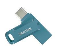 SANDISK Ultra Dual Drive Go, Memoria Flash 64 GB (con conectores USB Type-C y Type-A reversibles, para Android móviles, Tabletas, Macs y Ordenadores, hasta 300 MB/s) Navagio Bay
