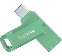 Memoria USB SanDisk Ultra Dual Drive Go 128 GB USB-C y USB-A verde