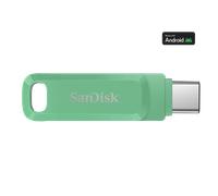 SANDISK Ultra Dual Drive Go, Memoria Flash 256 GB (con conectores USB Type-C y Type-A reversibles, para Android móviles, Tabletas, Macs y Ordenadores, hasta 400 MB/s) Absinthe Green