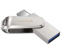 Sandisk Ultra Dual Drive Luxe Unidad Flash USB 128 GB USB Type-A / USB Type-C 3.2 Gen 1 (3.1 Gen 1) Acero Inoxidable