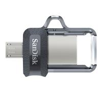 SANDISK ULTRA DUAL DRIVE M3.0 128GB GREY & SILVER