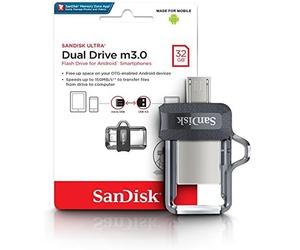 Sandisk ultra dual m3.0 unidad flash usb 32 gb usb type-a / micro-usb