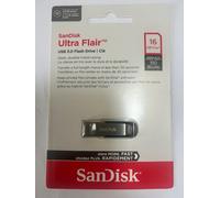 SanDisk Ultra Flair 16/32/64 GB Unidad Flash USB 3.0 Plateada