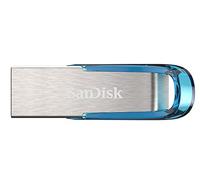 SanDisk Ultra Flair Memoria Flash USB 3.0 de 128 GB con hasta 150 MB/s de Velocidad de Lectura, Color Azul