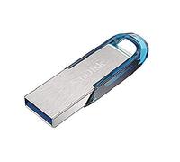 SanDisk Ultra Flair Memoria Flash USB 3.0 de 64 GB con hasta 150 MB/s de Velocidad de Lectura, Color Azul