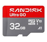 Tarjeta de memoria SanDisk Ultra GO 32 GB microSDHC UHS-I 120 MB/s V10 gris rojo