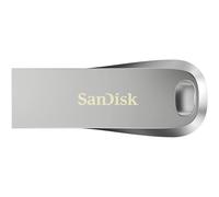 SanDisk Ultra Luxe Pendrive 512 GB USB Type-A (Unidad Flash, Velocidad de lectura hasta 400 MB/s, USB 3.2 Gen 1 + USB 3.0 compatible, Protección con Contraseña, RescuePRO Deluxe, Metálico) Plata