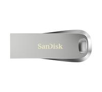SanDisk Ultra Luxe Pendrive, USB Type-A, 1 TB (Unidad Flash, Velocidad de Lectura hasta 400 MB/s, USB 3.2 Gen 1 + USB 3.0 Compatible, Protección con Contraseña, RescuePRO Deluxe, Metálico) Plata