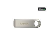 SanDisk Ultra Luxe Pendrive 256 GB Memoria USB Type-C (Unidad Flash, velocidad de lectura hasta 400 MB/s, USB 3.2 Gen 1, Connector Retráctil, Diseño metálico) Plata