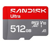 SanDisk Ultra MicroSD 512GB 140MB/s con adaptador