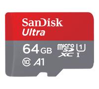SanDisk Ultra MicroSD 64GB 140MB/s con adaptador