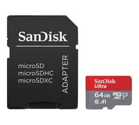 Sandisk Ultra MicroSDXC 64GB UHS-I A1 Clase 10 + Adaptador SD