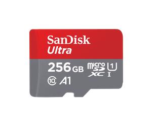 SanDisk Ultra® MicroSDXC™ UHS-I Card with Adapter - 256GB - SDSQUAC-256G-GN6MA