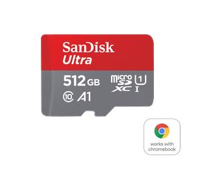 SanDisk Ultra® MicroSDXC™ UHS-I Card with Adapter -512GB - SDSQUAC-512G-GN6FA