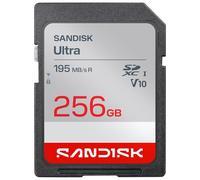 SANDISK Ultra SDXC Tarjeta UHS-I de 256 GB (hasta 195 MB/s de Velocidad de Lectura, vídeo en Full HD, V10, U1, C10) SANDISK Memory Zone App
