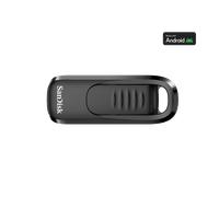 SanDisk Ultra Slider Pendrive 512 GB Memoria USB Type-C, Unidad Flash, de alta velocidad hasta 400 MB/s, USB 3.2 Gen 1, Conector retráctil, Almacenamiento, acceso y transferencias más ágiles, Negro