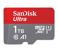 SanDisk Ultra Tarjeta Micro SDXC 1 TB + adaptador SD (Compatibles con tabletas y móviles Android, UHS-I, hasta 150 MB/s, Video Full HDD, Clase A1 de rendimiento, Class 10, U1)