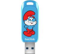 SanDisk Unidad flash USB de 128 GB, edición Papa Smurf, hasta 130 MB/s, USB tipo A, para consolas de juegos y computadoras, SDCZIS-128G-G46