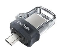 SANDISK ULTRA DUAL DRIVE M3.0 64GB GREY & SILVER