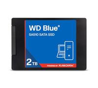 SanDisk WD Blue SA510 SATA SSD Disco de Almacenamiento Interno de 2,5”/7 mm 500 GB (hasta 560 MB/s, 3D NAND, Acronis True Image, Dashboard)