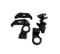 SANDNE Cubierta Cristal Faros para A5 2017 2018 2019 Kit reparación Carcasa Faro Delantero Izquierdo 8W6998121 8W6998122 Piezas Anillo Protector Soporte de plástico Negro Carcasa Lente Faro