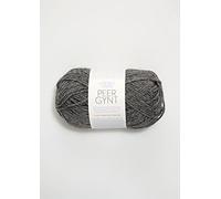 Sandnes Garn 1101001053 - Ovillo de lana (50 gramos por ovillo), color gris oscuro