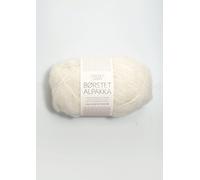 Sandnes Garn Hilo de Alpaca, 1001 Blanco, 1 50 g Knäuel ca. 142 m LL