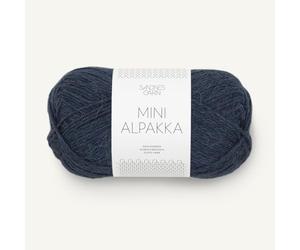 Sandnes Garn Mini Alpaca 6081 Azul Profundo