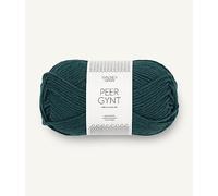 Sandnes Garn Peer Gynt 7281 Dyp Petróleo 50 g