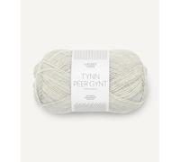Sandnes Garn Tynn Peer Gynt 205 m col. 1021 lys gramelert 50 g
