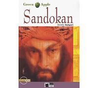 SANDOKAN+CD STARTER A1: Sandokan + audio CD (Green apple) - 9788853004055